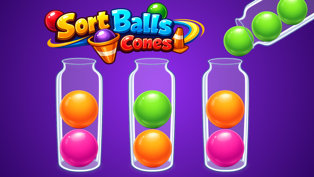 Image Sort Balls - Cones
